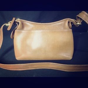 Coach crossbody cognac leather purse No. G040-9136